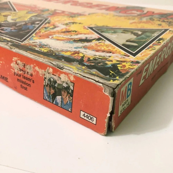 Vintage 1974  The Emergency Board Game Milton Bradley TV Show Incomplete - Picture 3 of 16